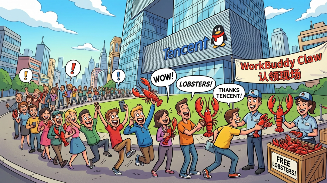腾讯WorkBuddy企业微信玩龙虾实操教程来了