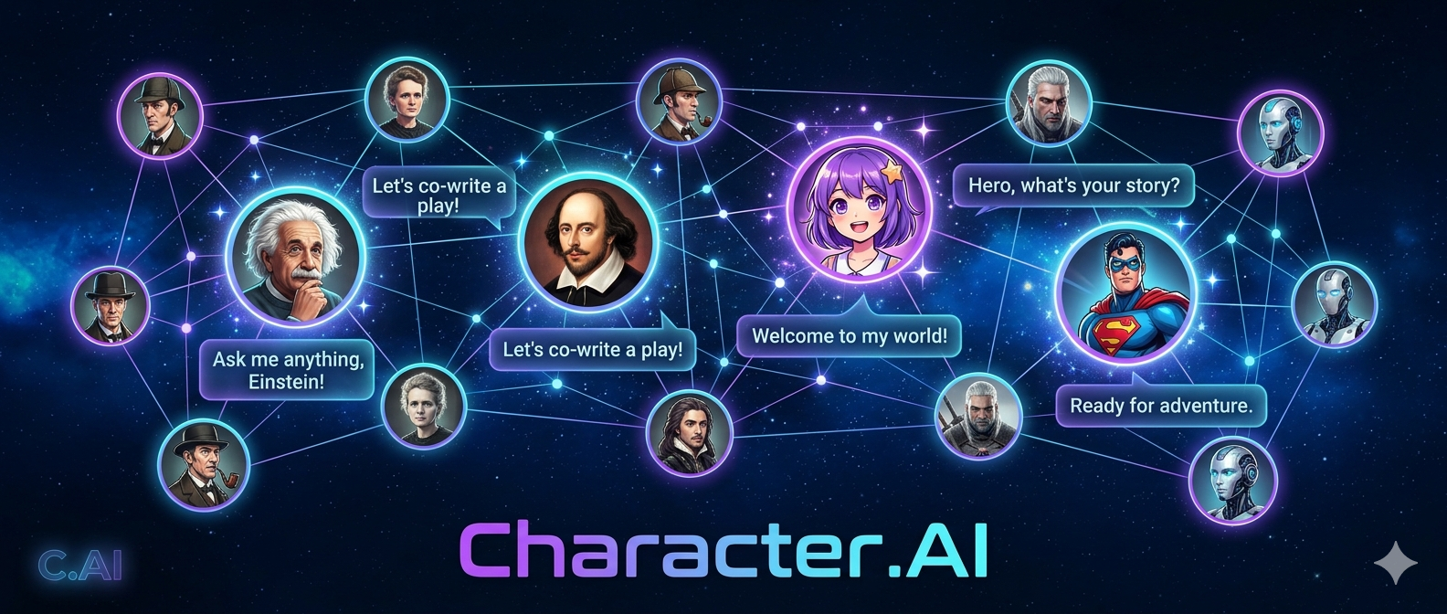 Character.AI深度测评:日均使用2小时的AI陪伴神器,凭什么让2000万人沉迷?