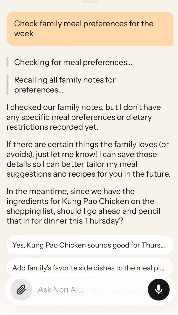 前字节人做的「系统级家庭 AI 产品」— Nori，10万家庭用户 Beta 测试｜附带全面实测