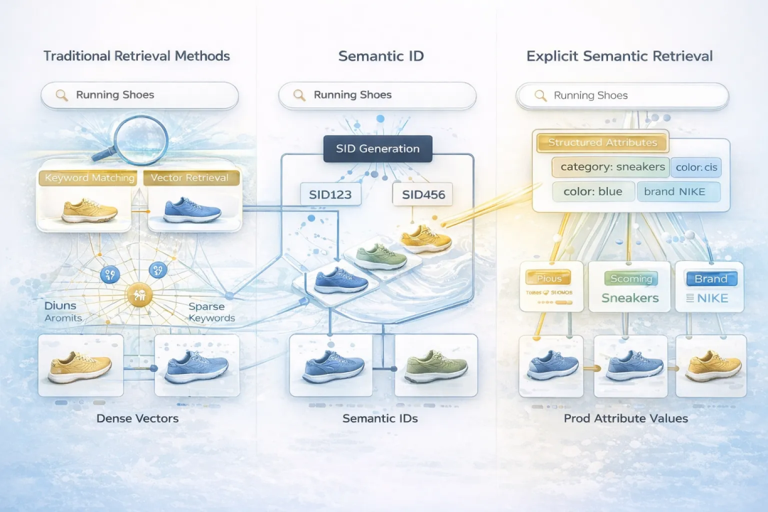 重剑无锋：商品显式语义生成式召回新范式