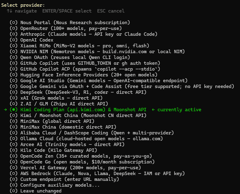 万字保姆级教程：Hermes+Kimi K2.6 打造7x24h Agent军团