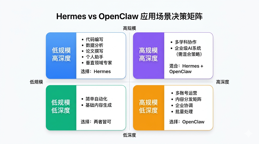 全方位对比一文读懂：Hermes VS OpenClaw
