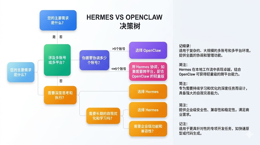 全方位对比一文读懂：Hermes VS OpenClaw