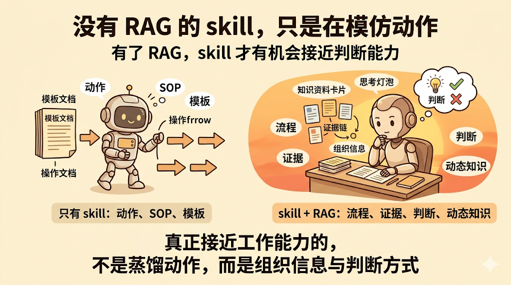 【万字剖析】抛开 RAG 谈蒸馏.skill，大概率是形式主义