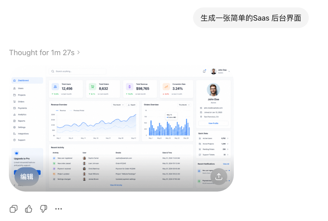 我把GPT Image 2 出的UI图，用Codex + Figma 插件一键转可编辑 UI 和 HTML