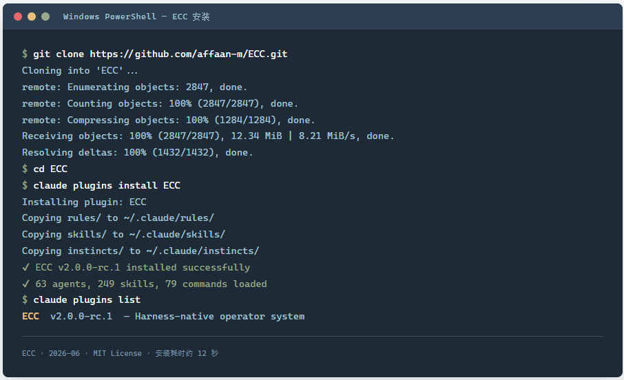 ECC:198K Stars 的开源跨 Agent 操作符系统