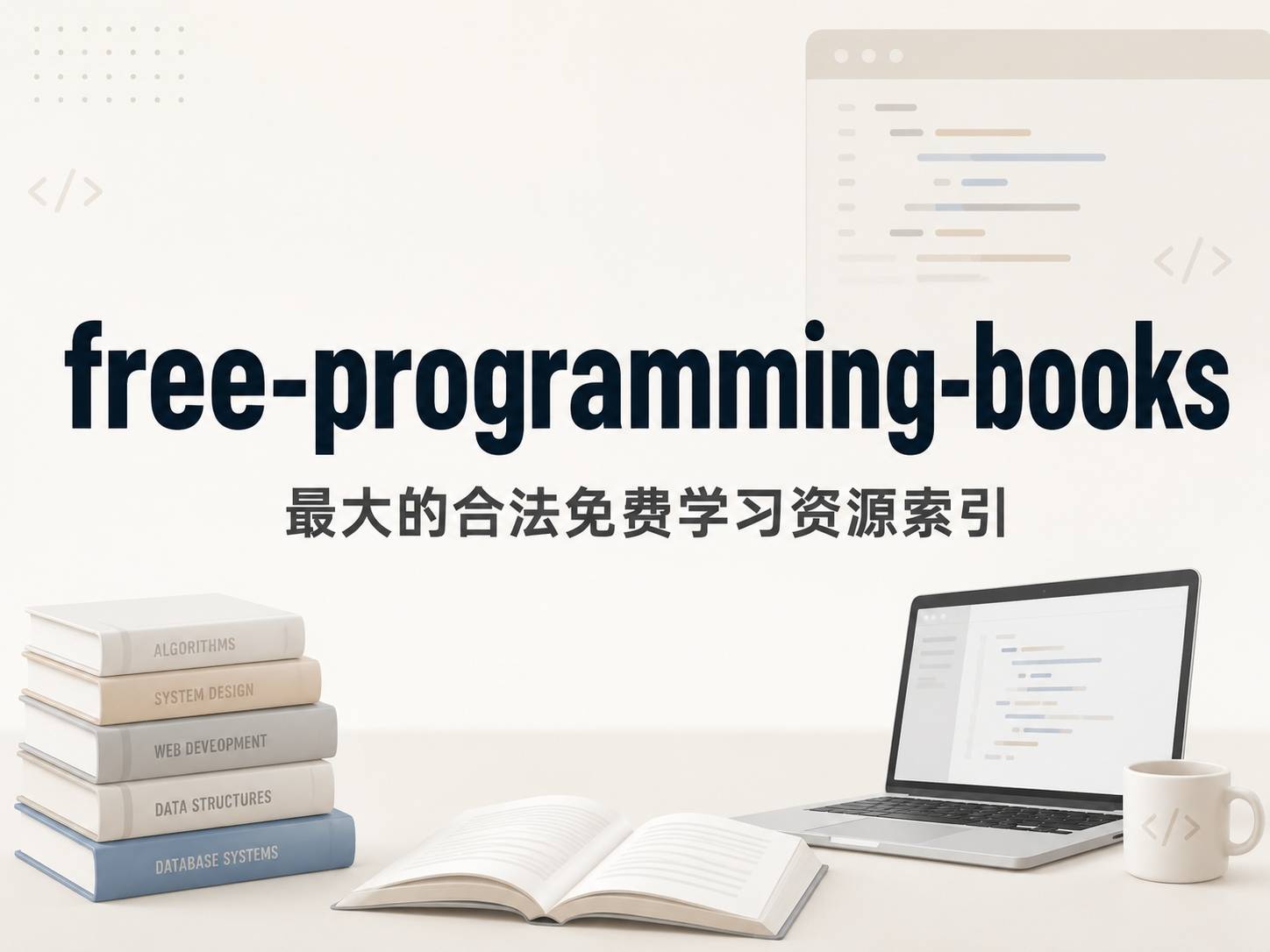 free-programming-books：最大的合法免费学习资源索引