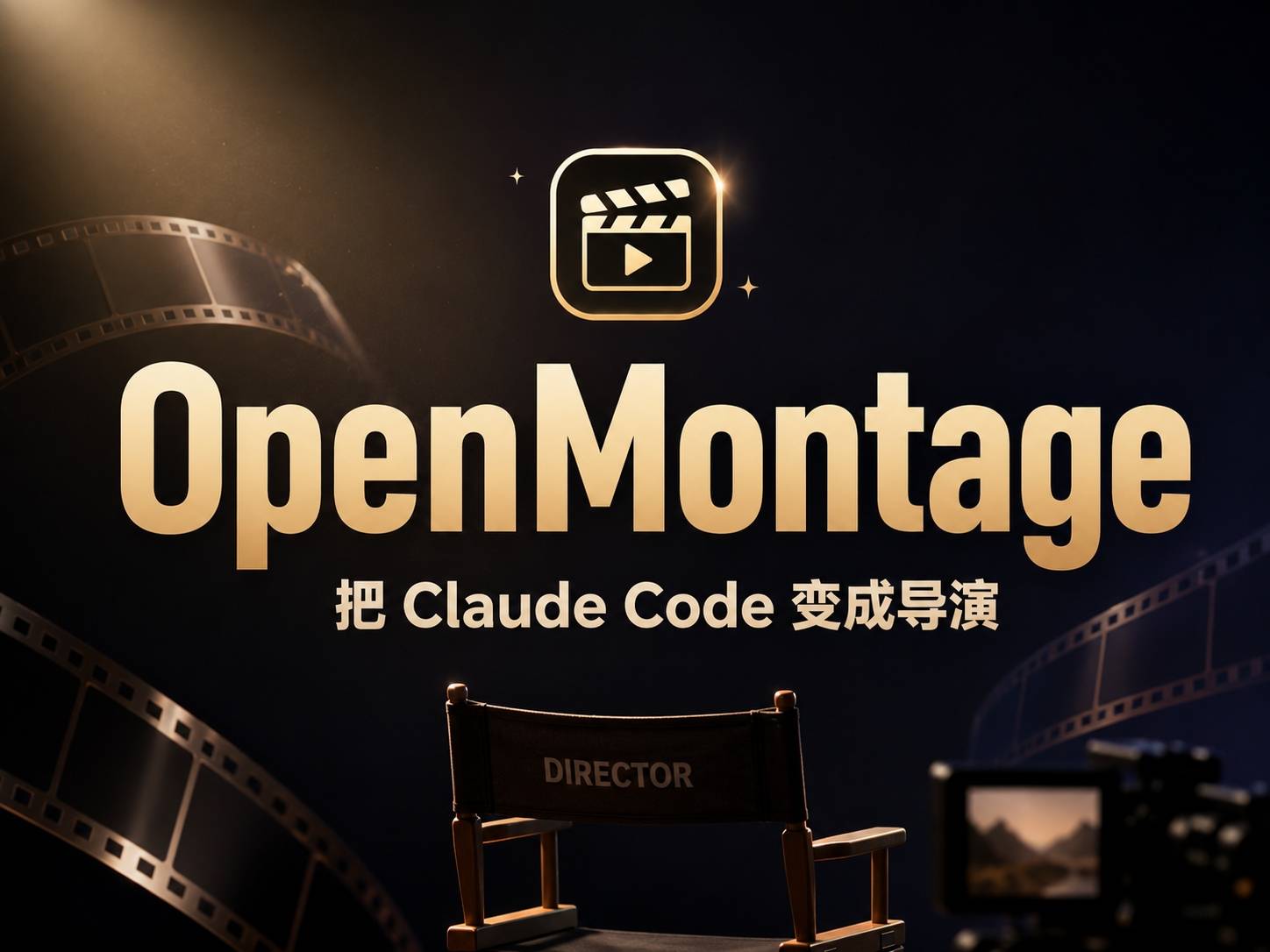 OpenMontage：你的 AI 编程助手，现在会拍视频了