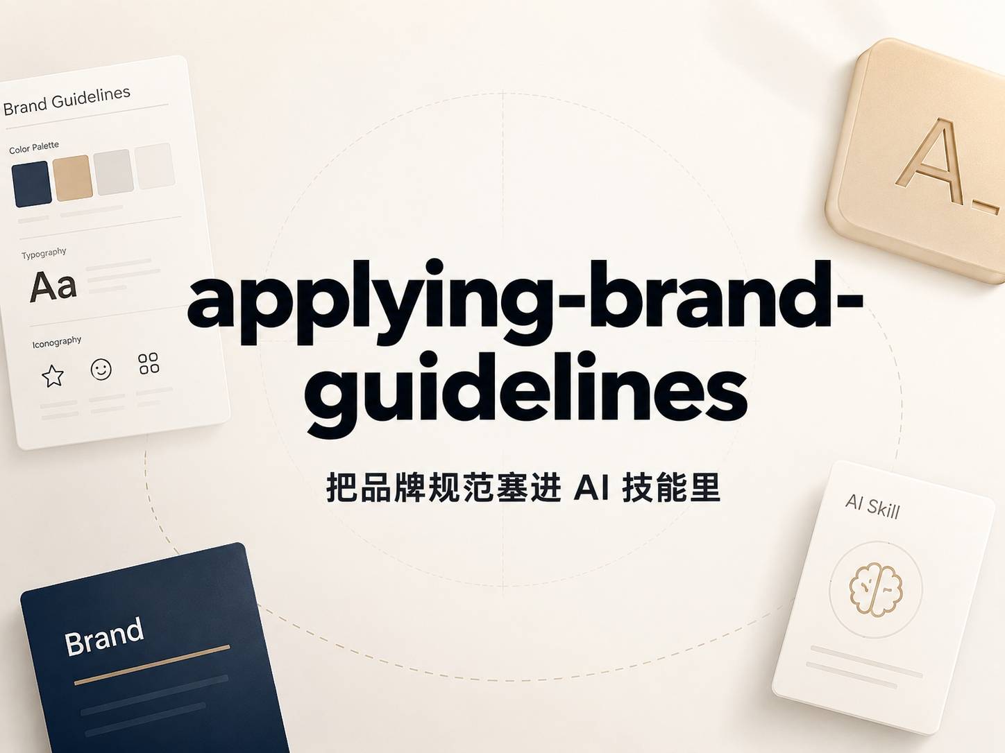 applying-brand-guidelines：Anthropic 教你用 Skill 锁死品牌视觉一致性
