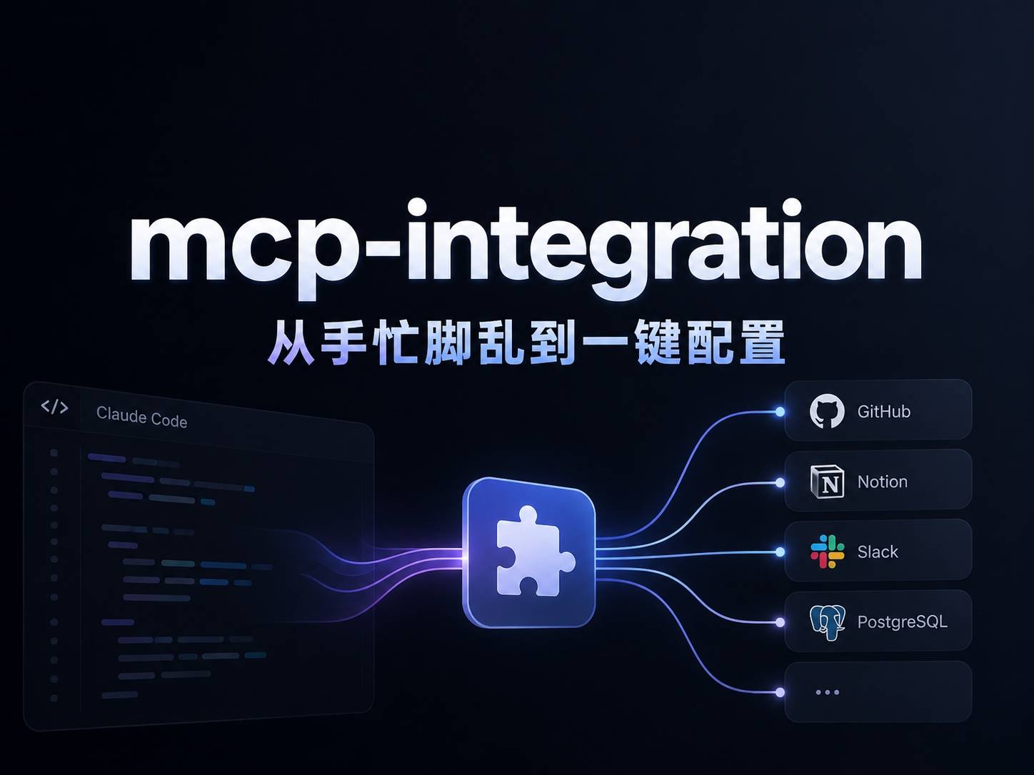 mcp-integration：Anthropic 把这个流程做成了一个 Skill
