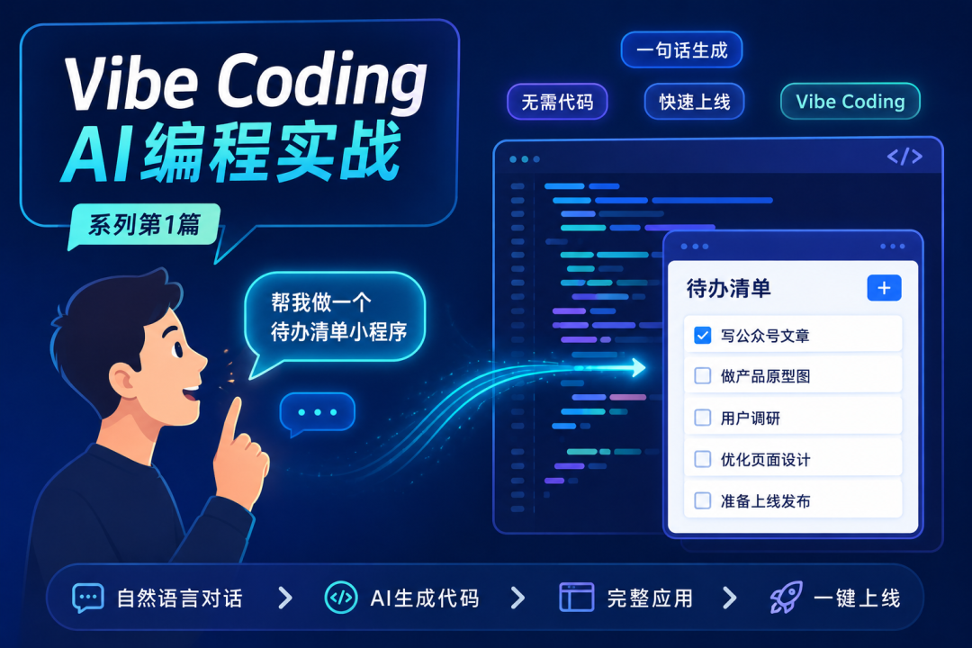 2026年了还在逐行敲代码?一文看懂Vibe Coding