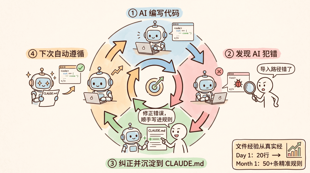 我吓唬面试官:“我用了 Claude Code 两年半!” 他皱眉:“CLAUDE.md 怎么写?” 我挠头:阿巴阿巴。。