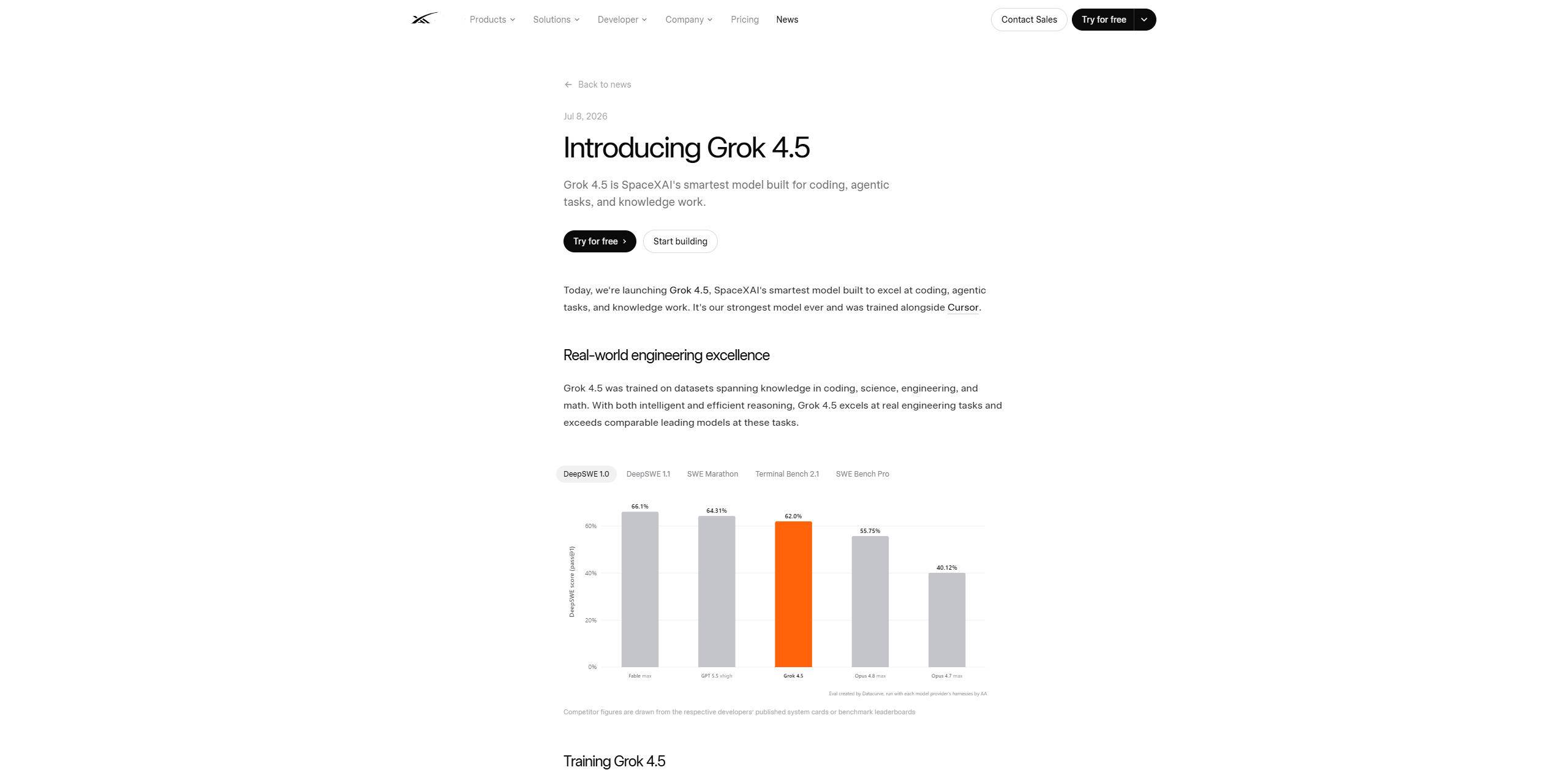 Grok 4.5 评测：Opus 级的脑子，白菜价的 Token，但有个致命问题