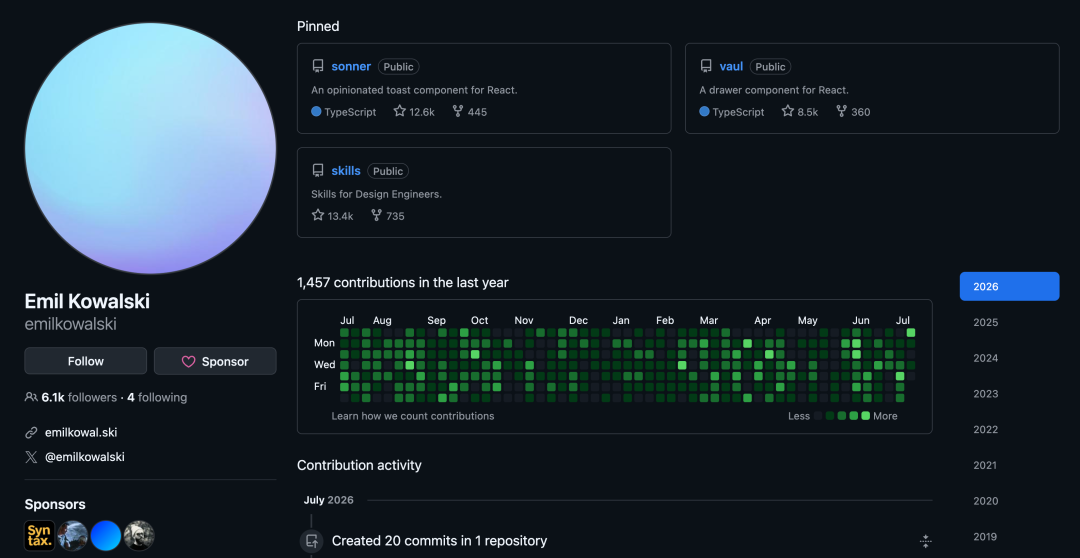 终于有一个蒸馏 Apple 风格的 Skill 了,GitHub 上有 10.5K 人点赞。