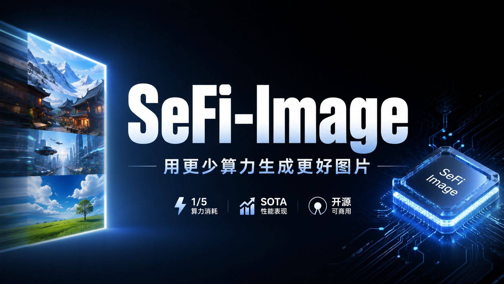 SeFi-Image 评测:用 1/5 算力追平 SOTA,这个开源文生图模型凭什么?