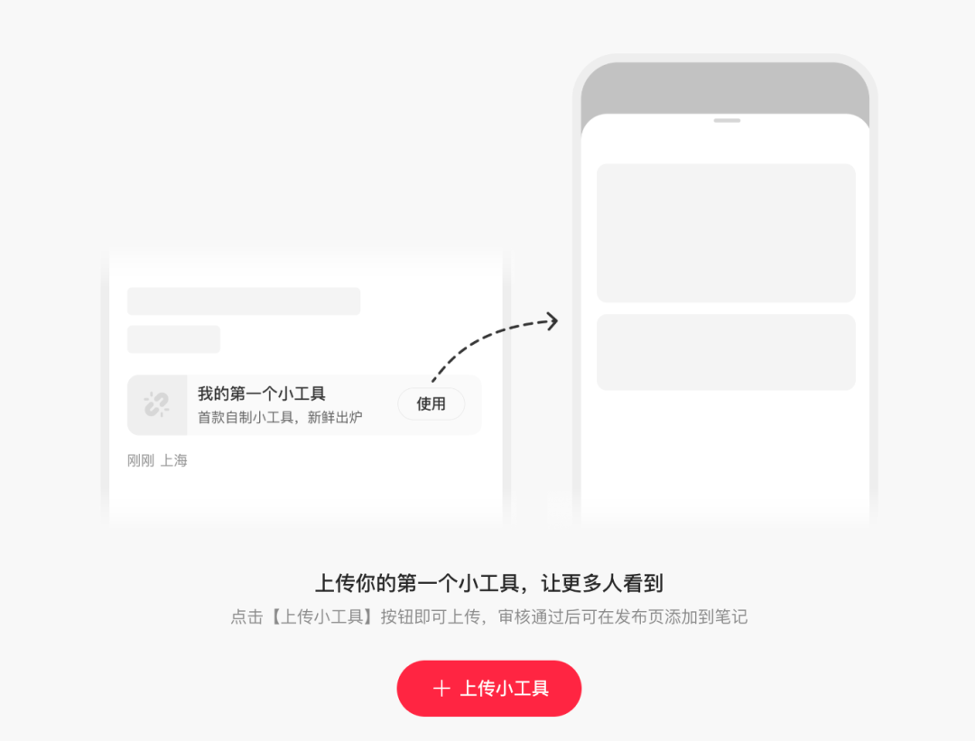 今天10分钟搓了一个小创意,5分钟发布到小红书「小工具」