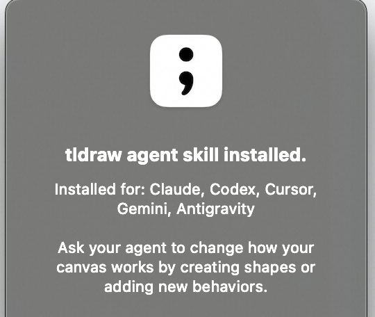 我用 Qoder CLI + 49k star 的tldraw,让 AI 直接在画板上做动画
