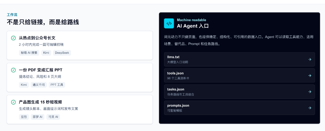词元动力AI工作流示例