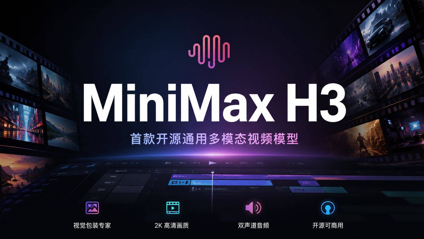 MiniMax H3 测评:不做”最强画质”,专攻视觉包装的多模态视频模型,还说要开源