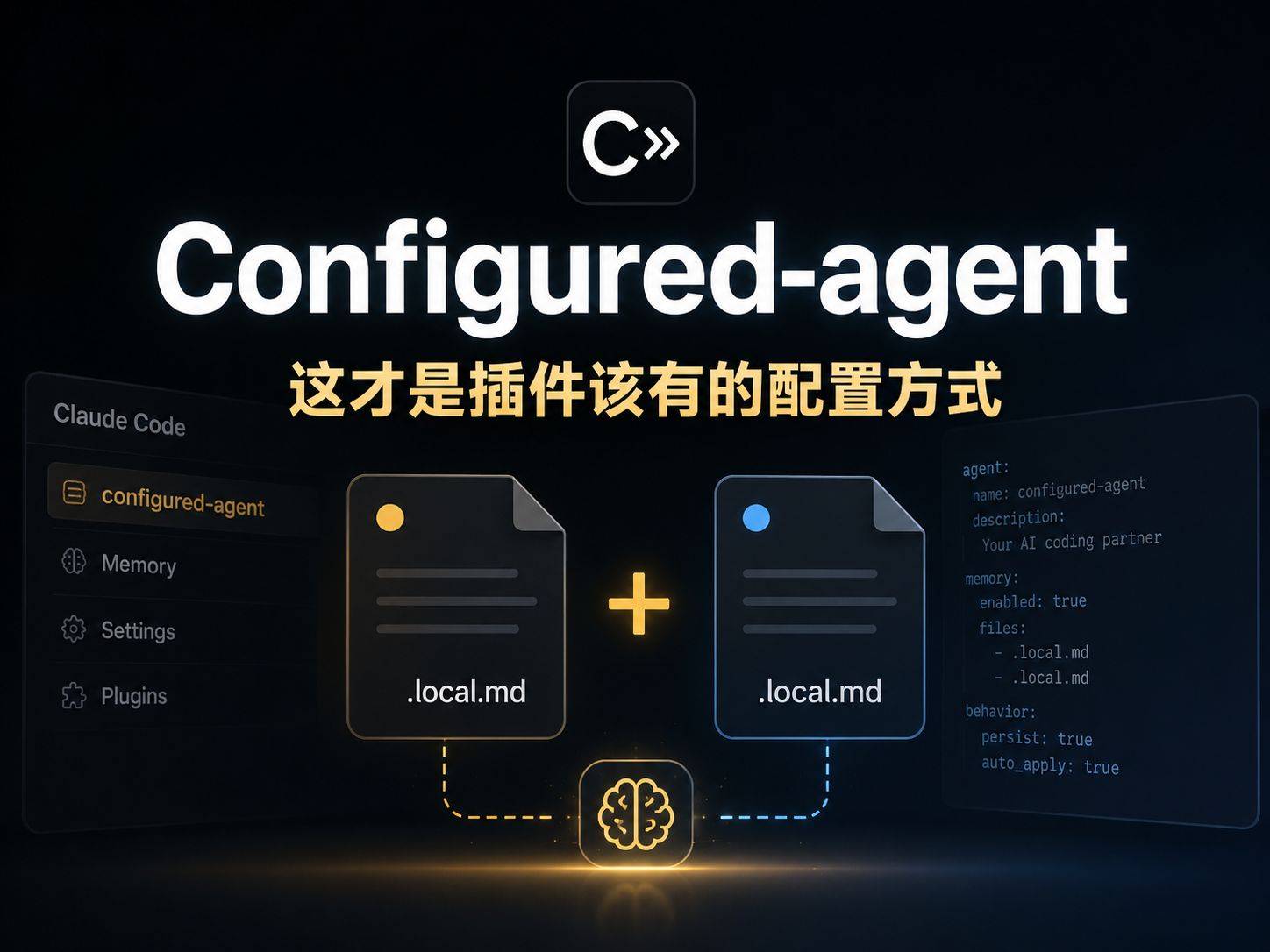 Configured-agent ：Claude Code 插件的“记忆系统”