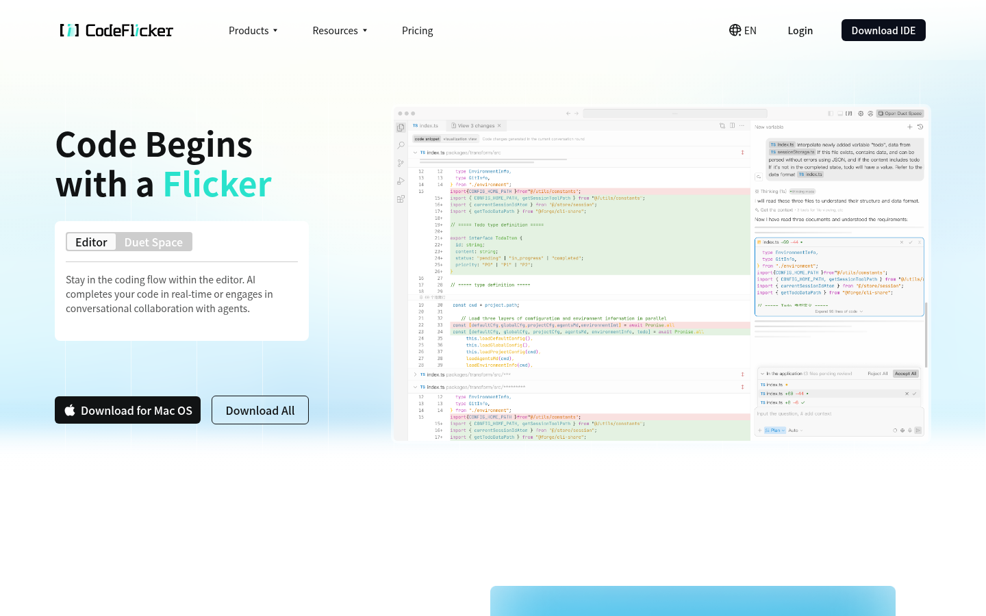 CodeFlicker