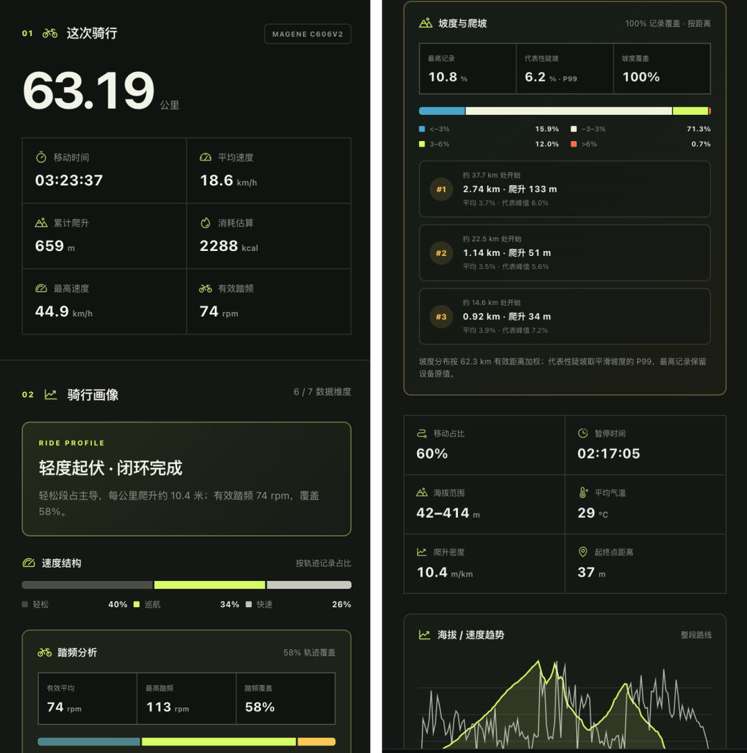 运动分析报告