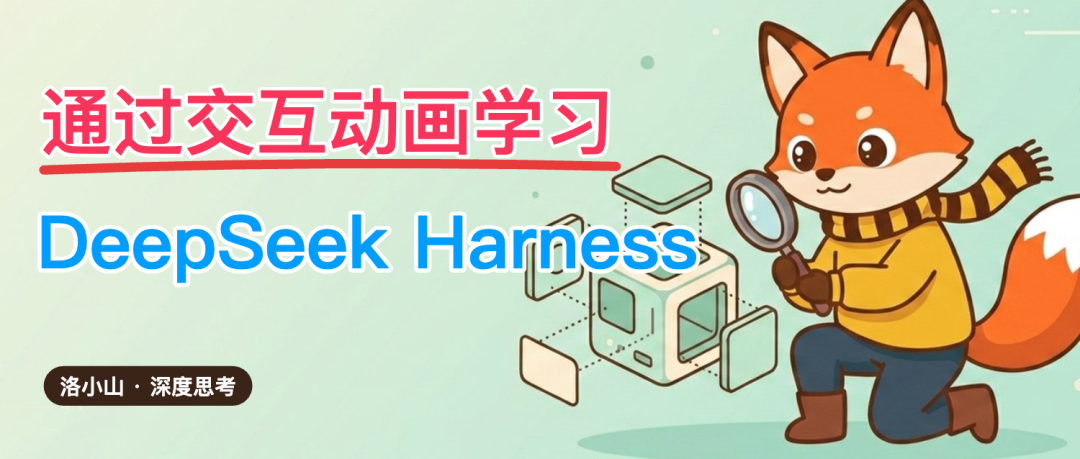 我把 DeepSeek Harness 的代码做成了可视化教程