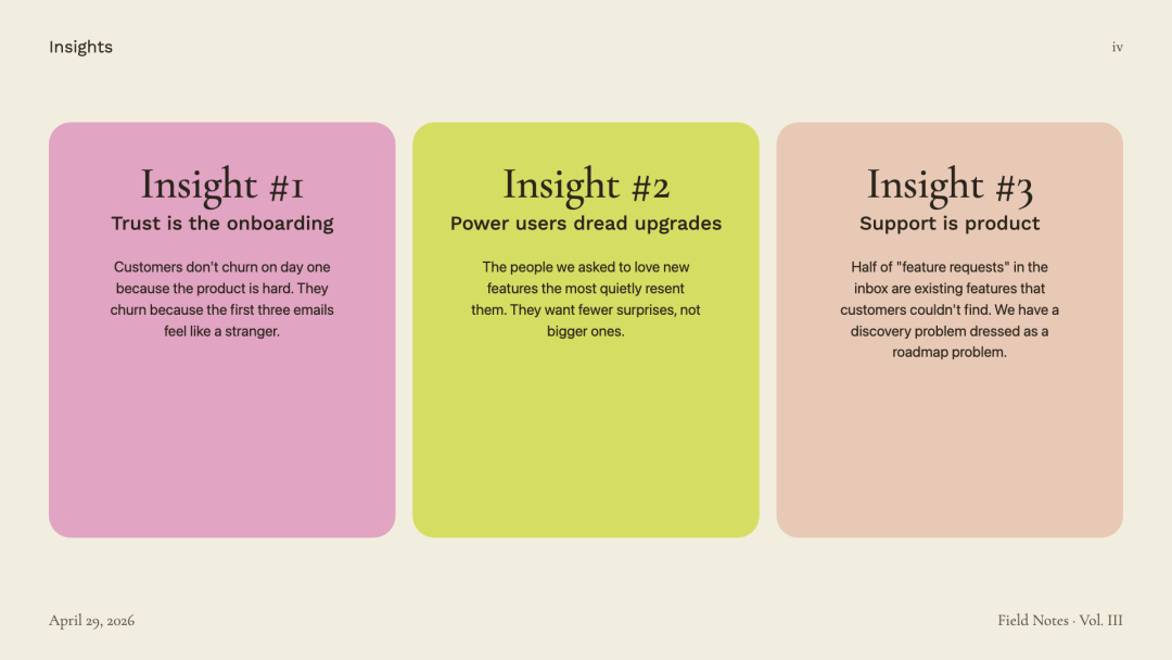 Frontend Slides 的 Soft Editorial 风格页面