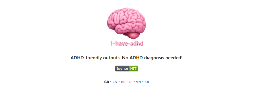 I-have-adhd ：让 AI 先给答案再说话，这个开源项目把这件事做成了军规