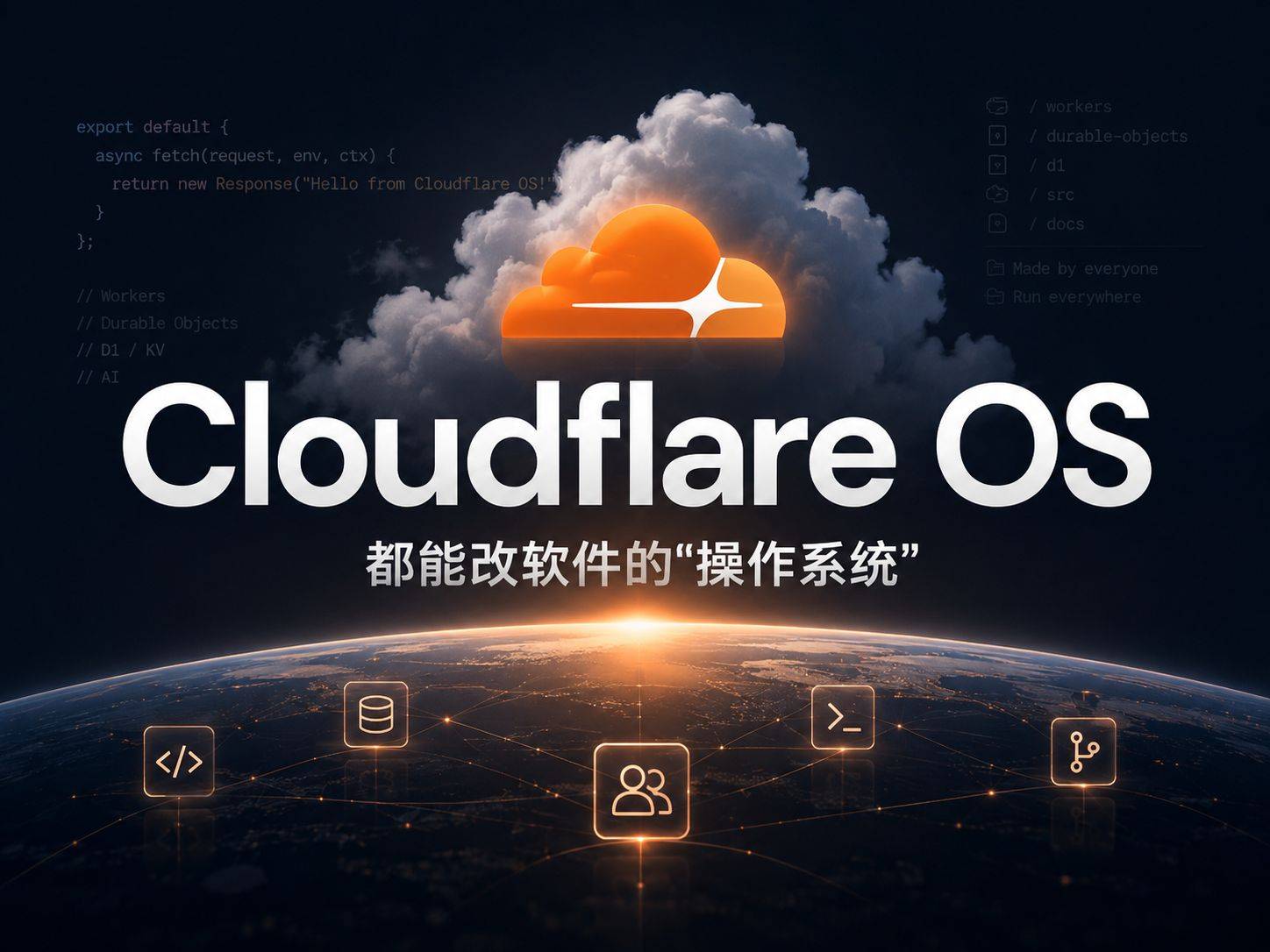 Cloudflare OS : Sandstorm 的梦想在 Workers 上重生