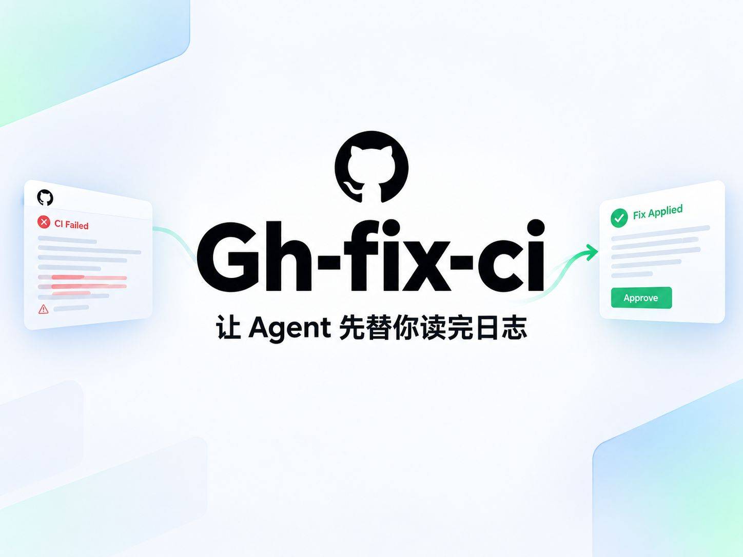 Gh-fix-ci ：一个把 CI 调错变成标准流程的 GitHub Skill