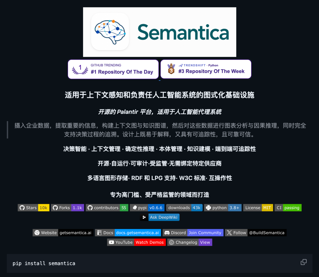 一周没逛 GitHub 不要紧,这 TOP 10 的热门开源项目整理好了。