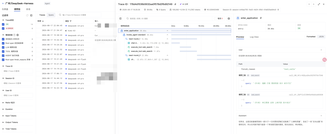 DeepSeek Harness规模化踩坑实录:耗时、成本、失败到底该怎么查