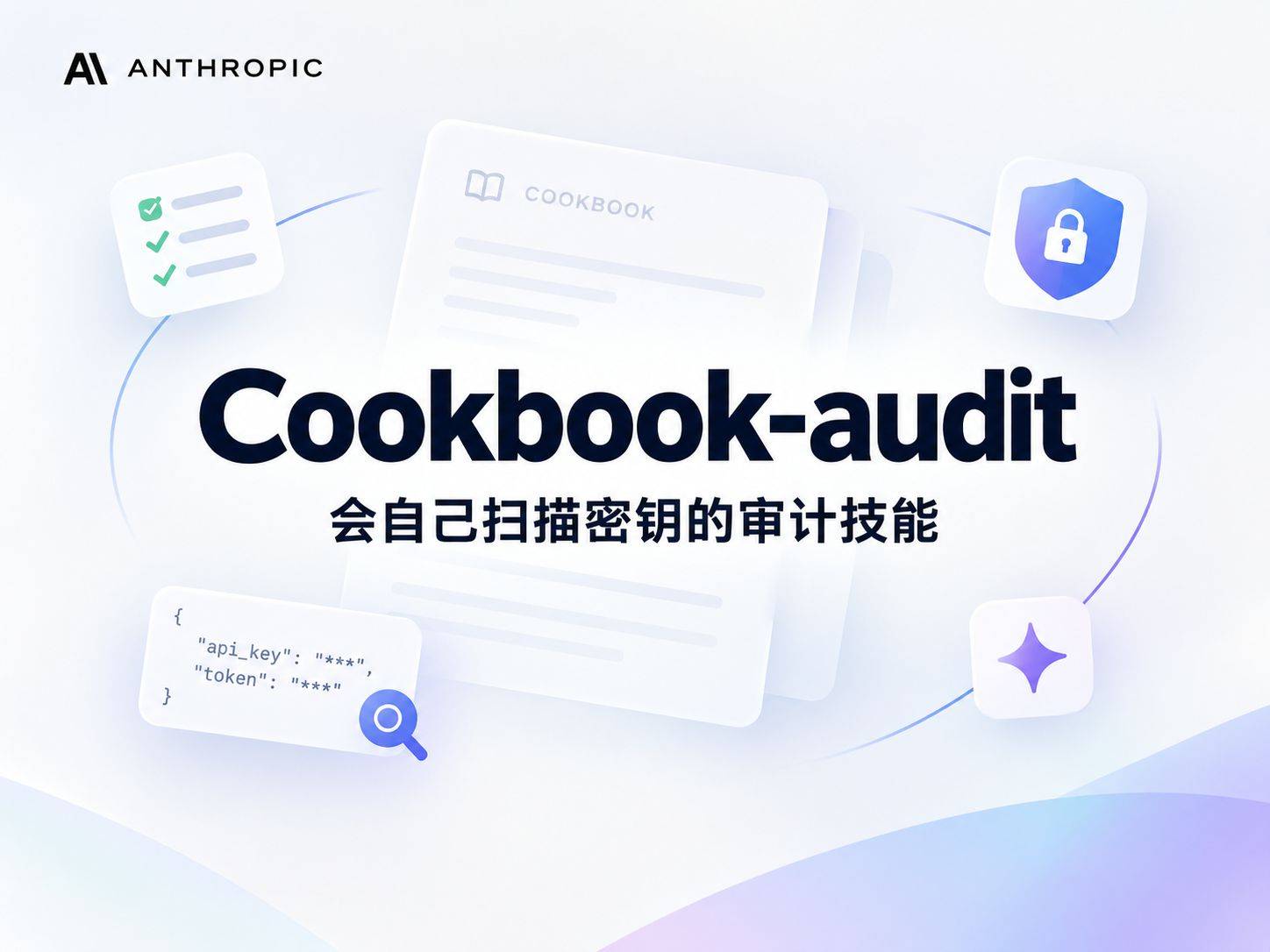Anthropic 的 cookbook-audit：用一份 rubric 给 Cookbook 做质量体检