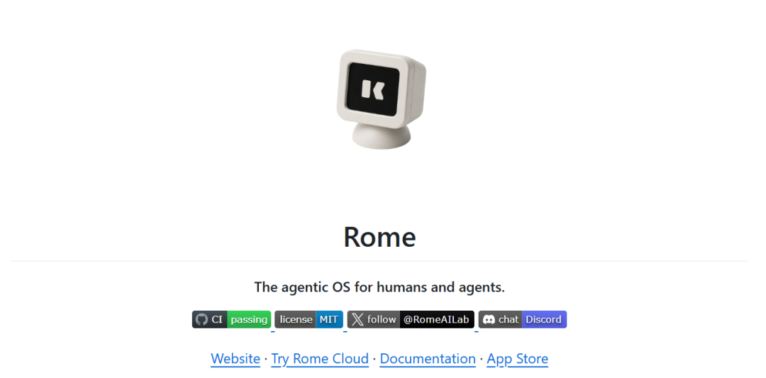 大厂都在教人一句话做APP,Rome却让AI给自己开发应用