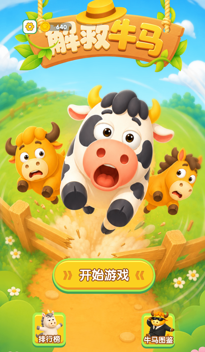 百度悄悄在微信端上线“解救牛马”小游戏