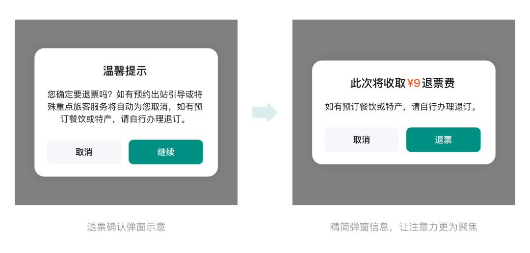 从一次机票退款开始,讨论金额敏感界面中的信息展示