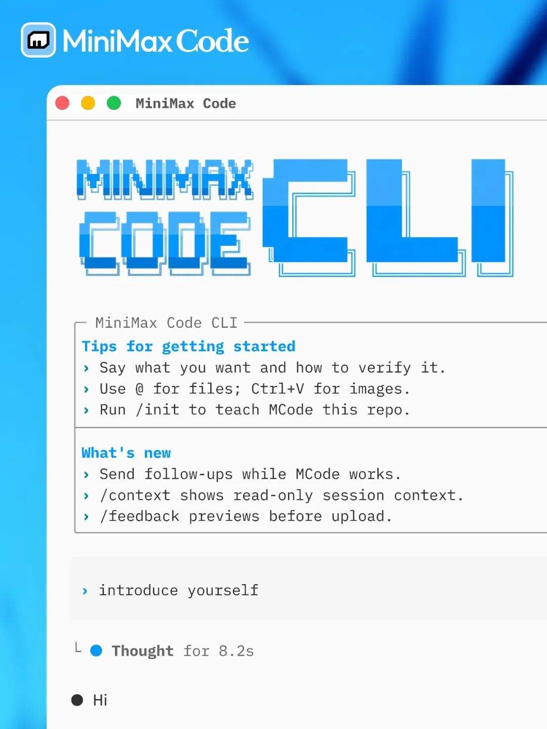MiniMax Code CLI 正式开源