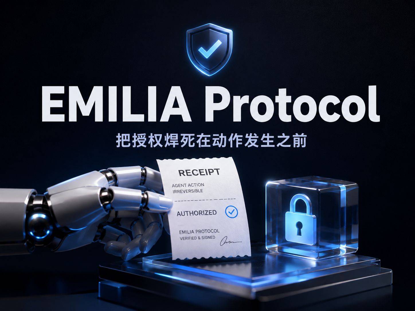 EMILIA Protocol：给智能体的每一次不可逆动作发一张不可伪造的收据