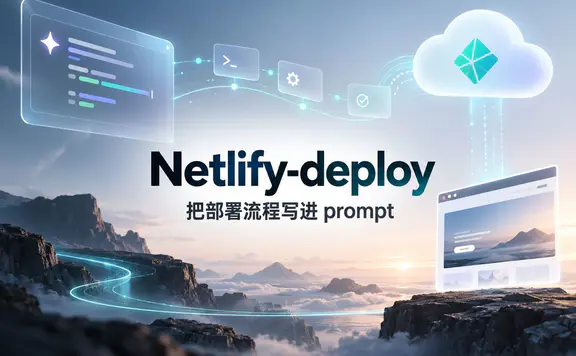 Netlify-Deploy:一个 SKILL.md 如何接管你的 Netlify 上线流程