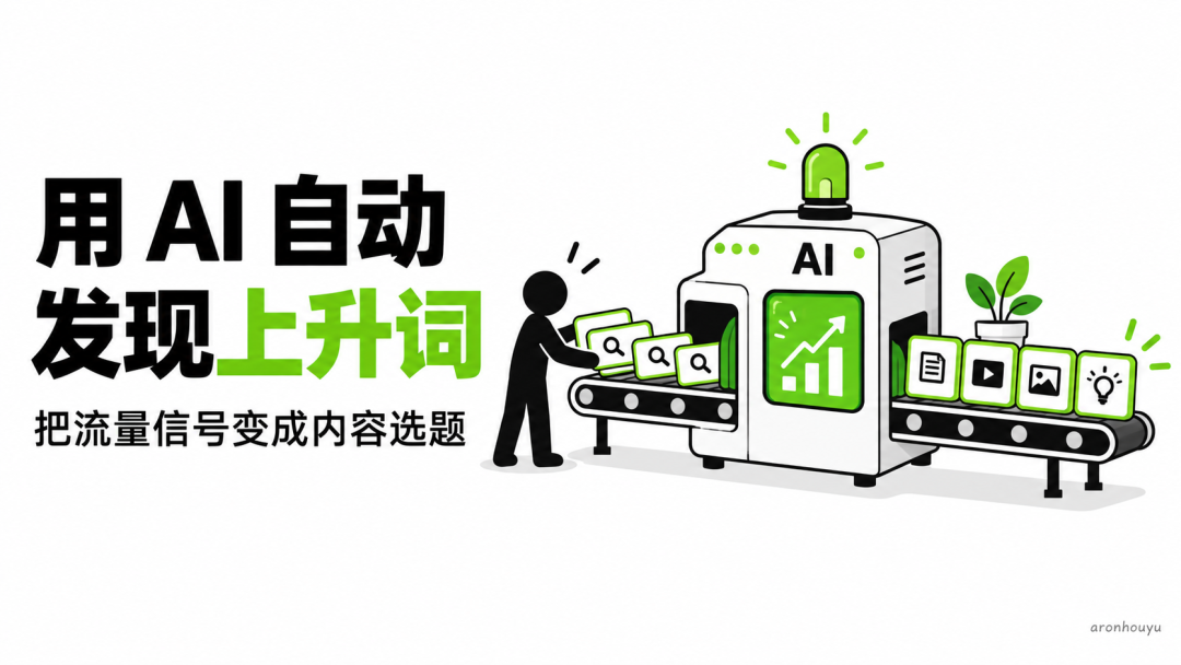 用 AI 搭建流量上升词自动发现与批量选题流水线