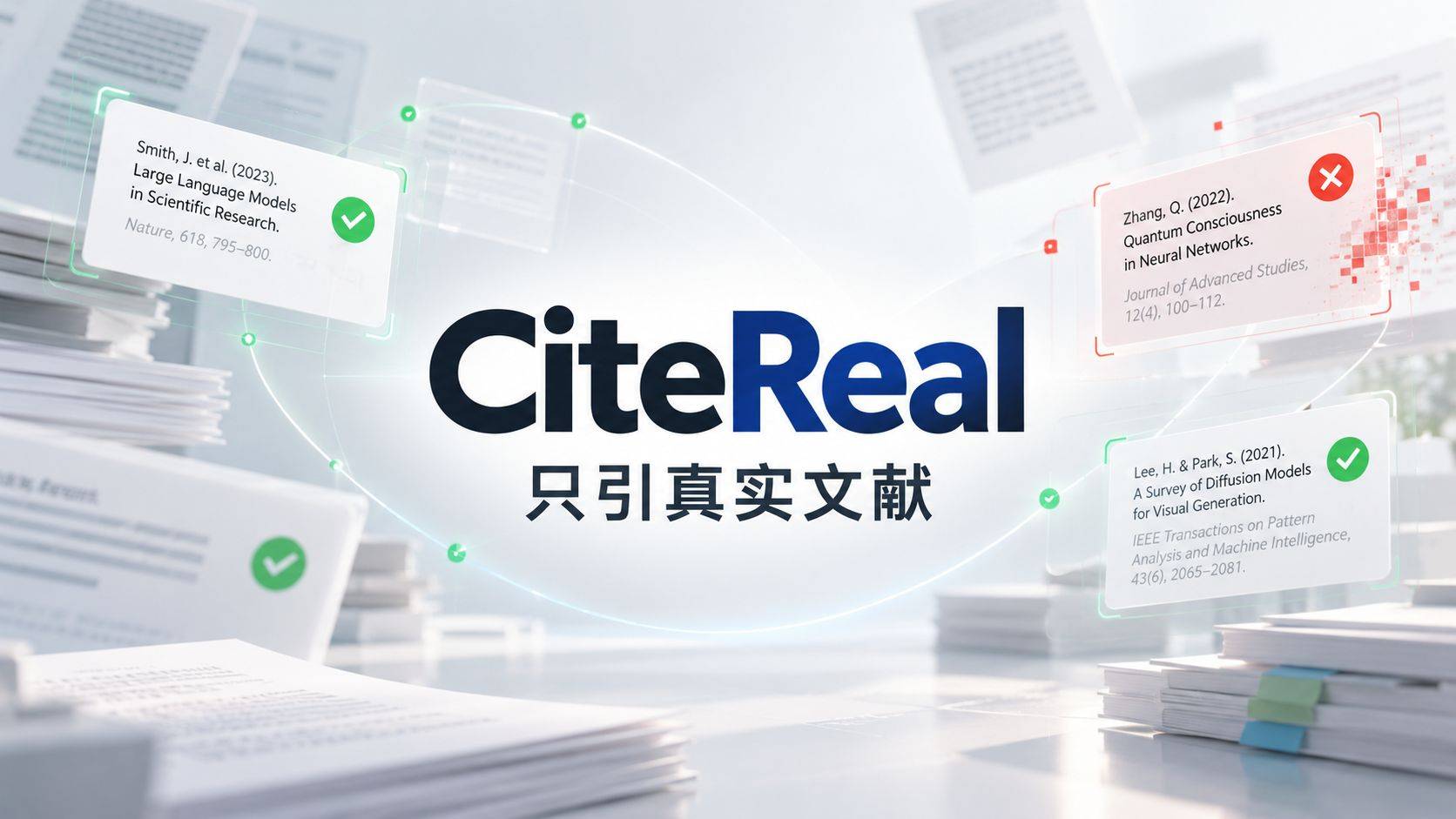 CiteReal 评测：AI 论文里那些编出来的参考文献，几秒内逐条标出真假
