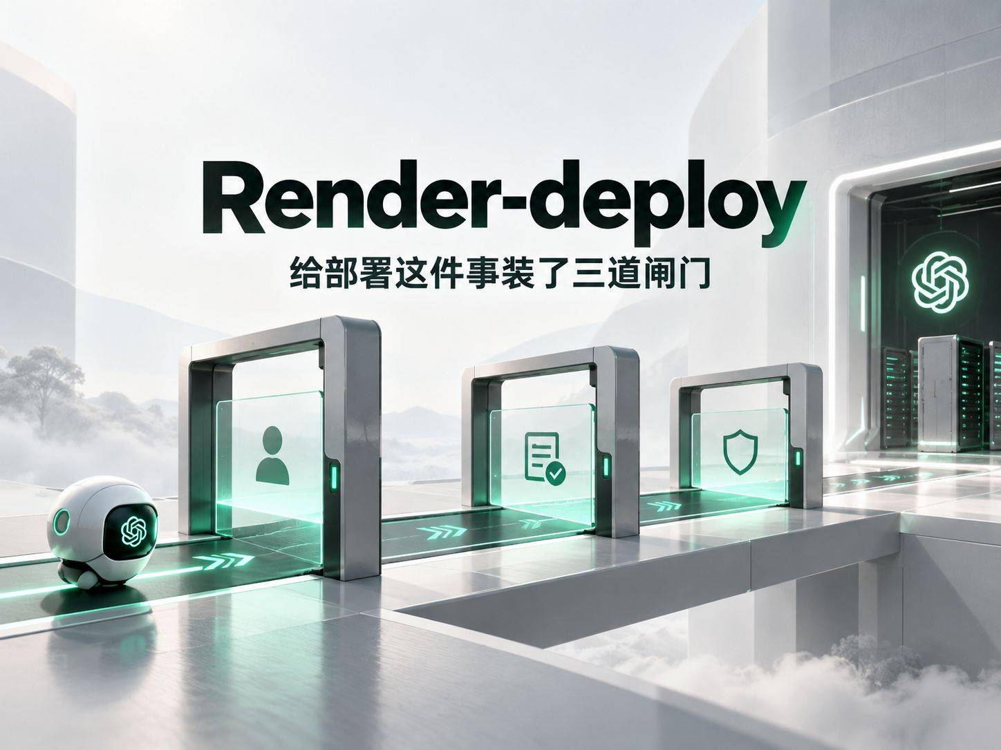 Render-deploy：OpenAI 官方给部署这件事装了三道闸门